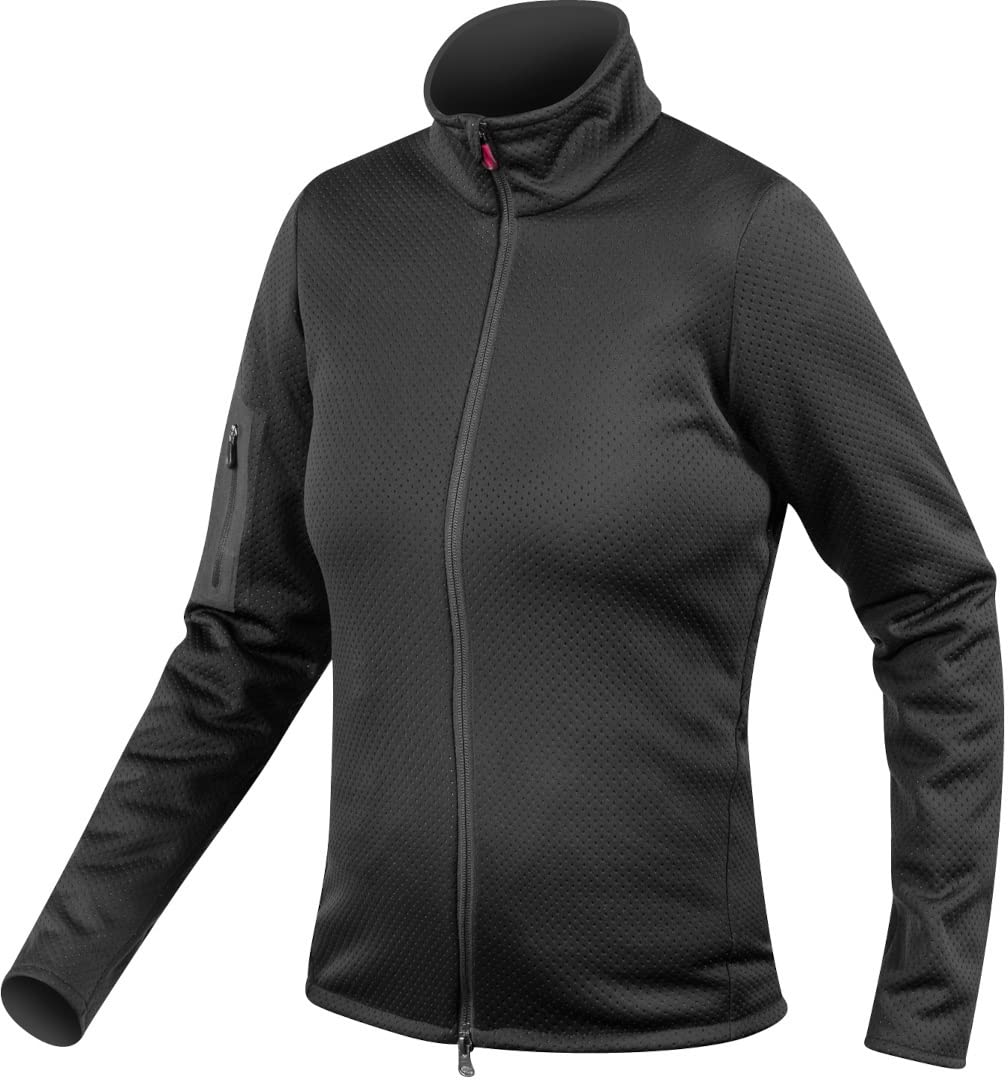 Komperdell Full Zip Sweater Kurtka damska ochraniacz, czarny, XXS