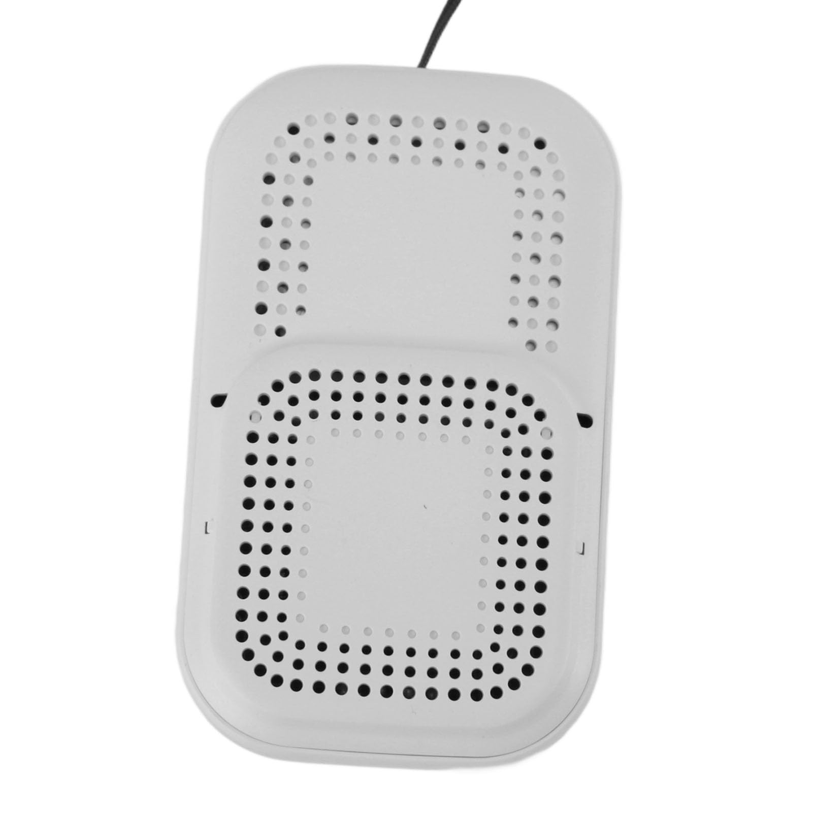 Monitor Jakości Powietrza 5 w 1 Wielofunkcyjny Inteligentny Przenośny Czujnik Temperatury i Wilgotności CO2 Tester Jakości Powietrza w Ograniczonej Przestrzeni (WHITE)