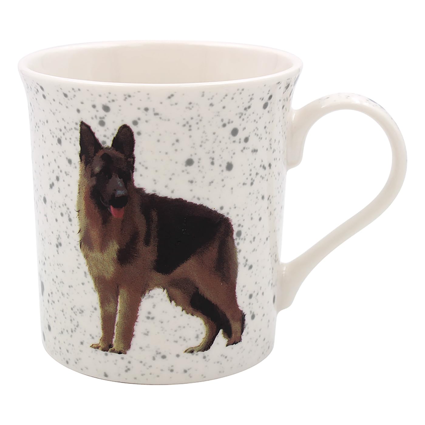 Lesser & Pavey British Designed Coffee Mug | Ceramic Coffee Mugs for Home or Work | Large Mugs for Hot Drinks | German Shepherd Tea and Coffee Cups - Sarah Boddy