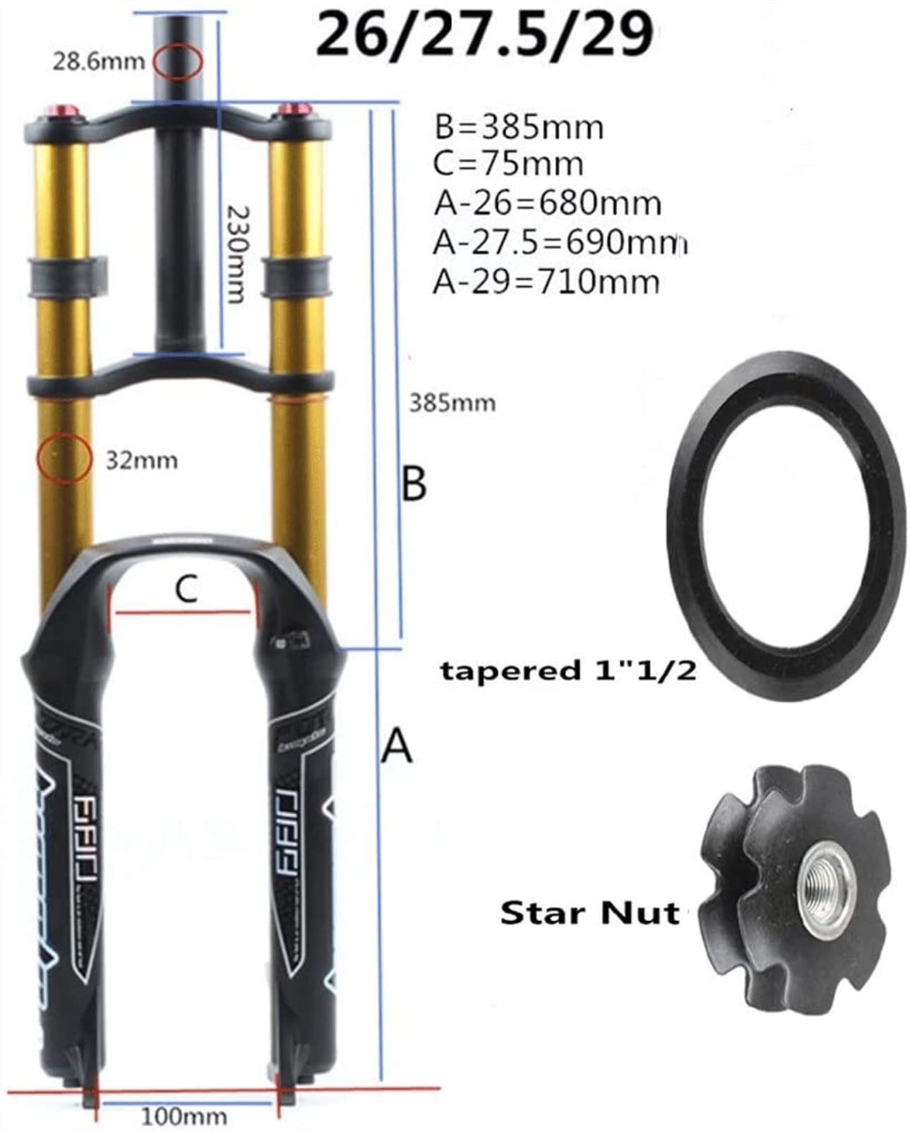 超軽量エアサスペンション フォーク Amazon.co.jp: マウンテンバイクアルミエアサスペンションフォークMTB