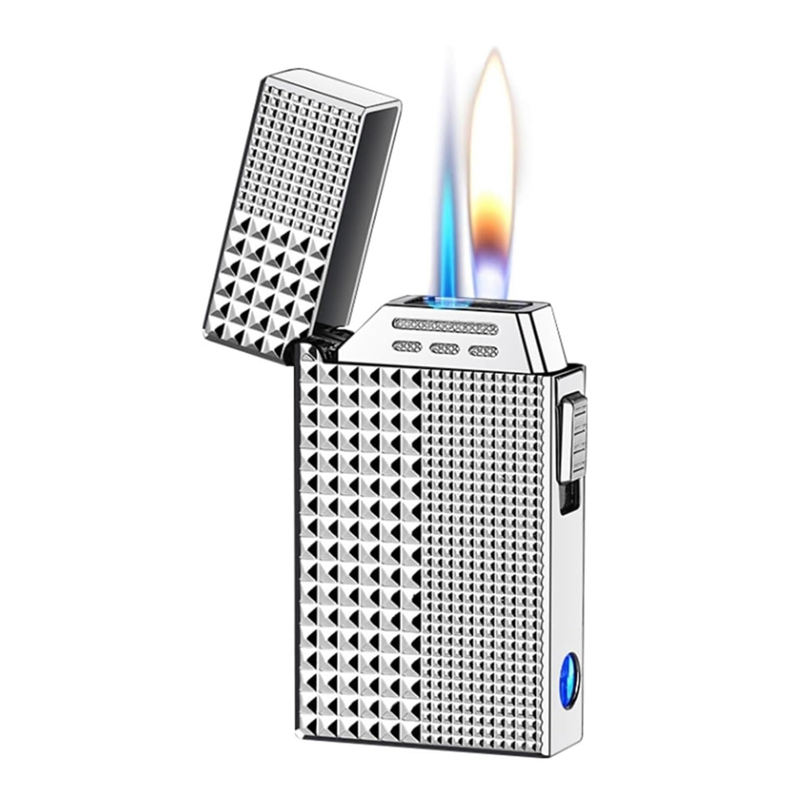 Encendedor de metal para barbacoa y velas con cuatro modos de encendido seguro
