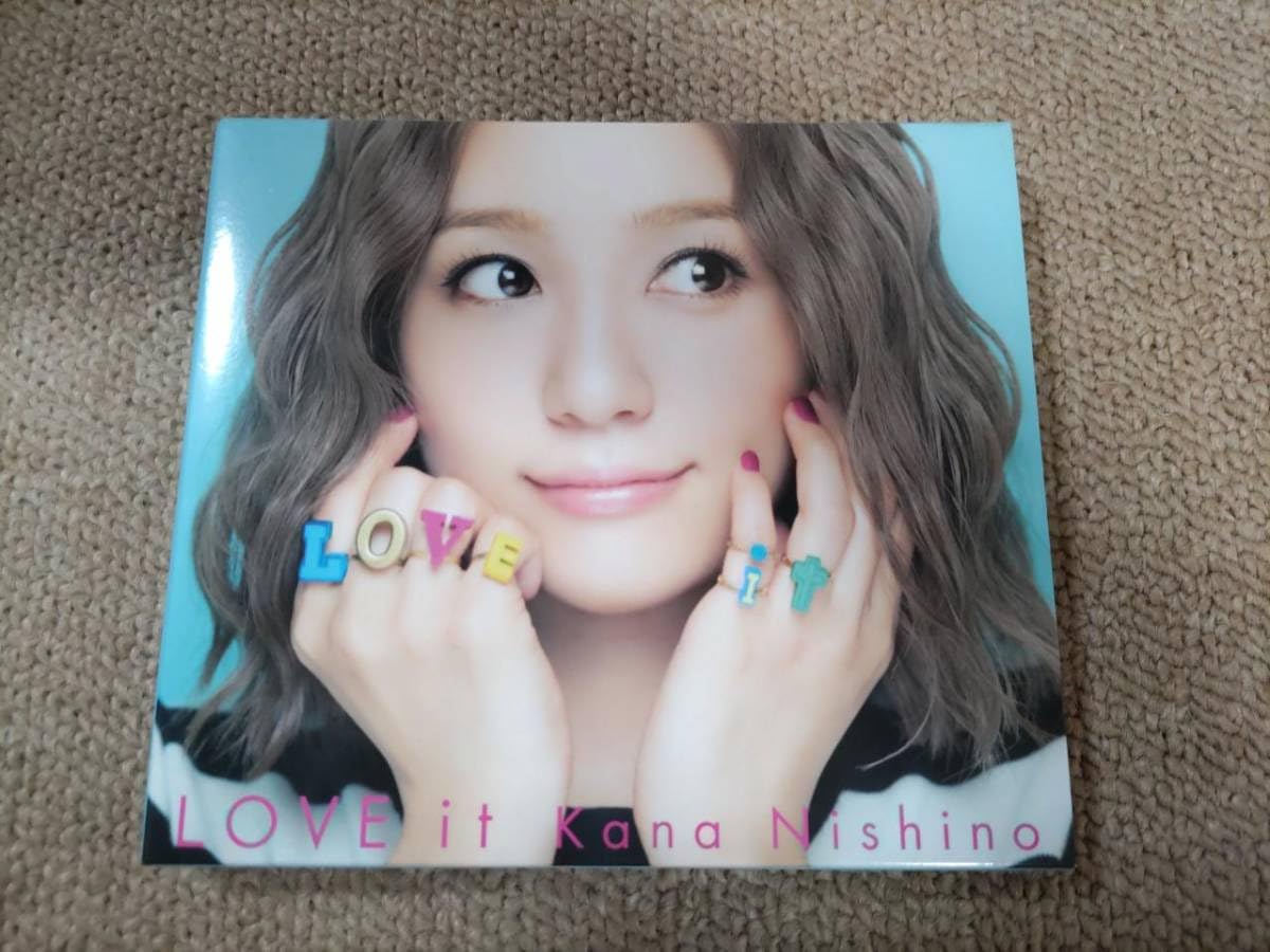 Amazon.co.jp: 西野カナLOVE it初回生産限定盤 CD+DVD 歌手 カナやん