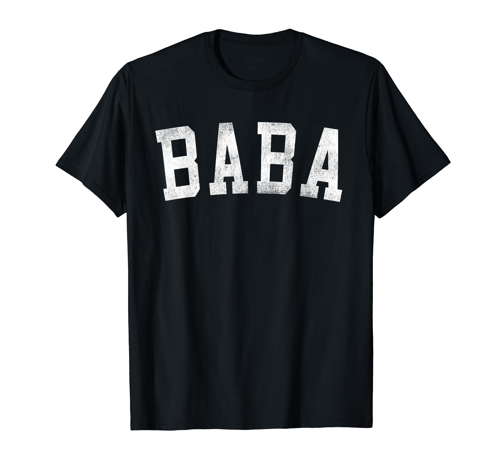 Baba - Classic Bold Font Father's Day Baba T-Shirt