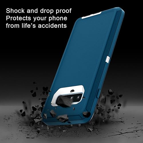 Miniatura 10 de I-HONVA Funda para Galaxy S10 no compatible con S10E a prueba de golpes, polvo y caídas, protección de cuerpo completo de 3 capas sin protector de