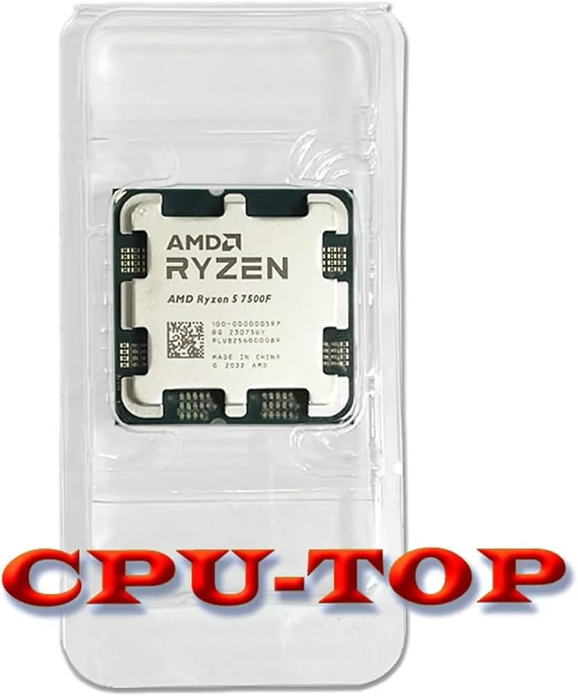Amazon.in: Buy AMD Ryzen 5 7500F R5 7500F 3.7GHz 6-Core 12-Thread