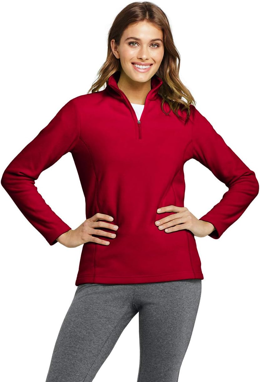 Lands' EndAnyweather Fleece Quarter Zip Pullover