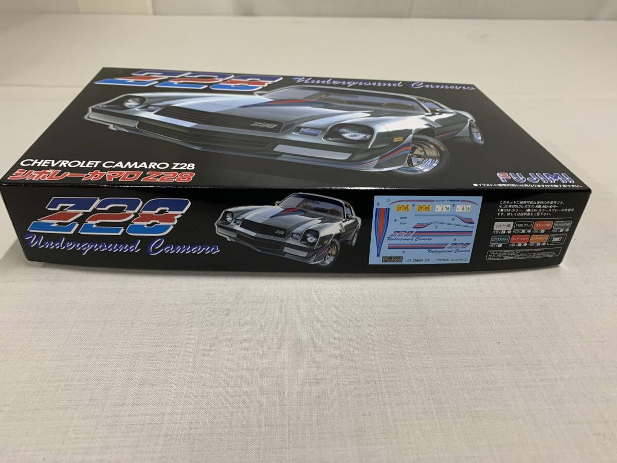 Amazon.co.jp: 1：24 シボレーカマロ Z28 リアルスポーツカー