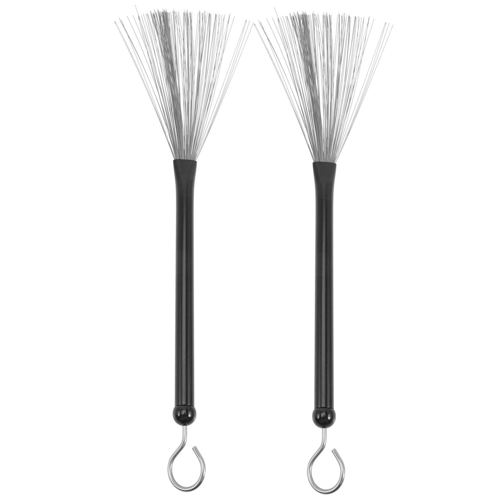 Abaodam Professional Metal Drum Brush Wire for Jazz Drums Easy to Use Store 2 Pack