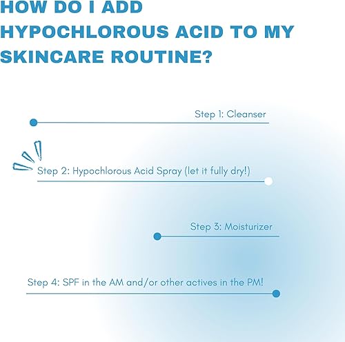 Miniatura 7 de Honeydew Labs - Spray de ácido hipocloroso - HOCL - Tónico hipoalergénico para la piel limpia y calma el enrojecimiento, para la cara sensible -