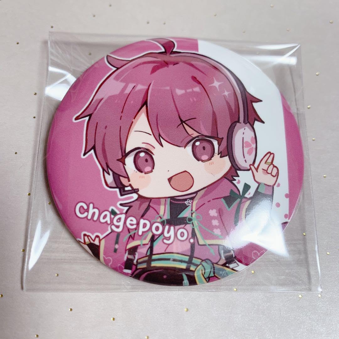 Amazon.co.jp: アルジャン PUS 缶バッジ SD ちゃげぽよ ホビー グッズ 