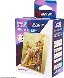Sleeves: Magic: The Gathering - Lorwyn Eclipsed: Art Sleeves: Design E (105) - Accessories - TCG Supplies - Protect Your Cards in Style with These Premium-Quality - Made by Asmodee