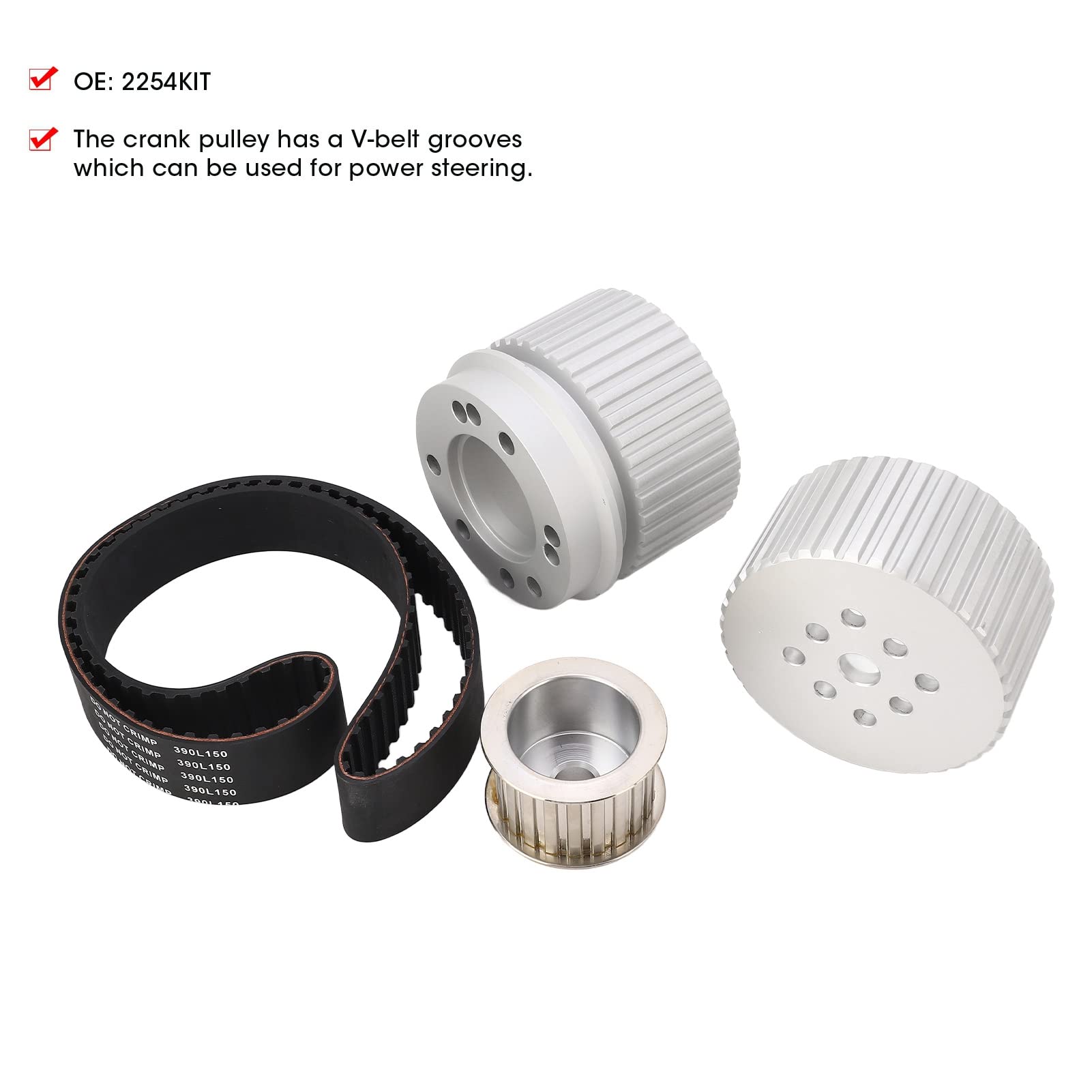 SR311クランクプーリー ウォーターポンププーリー Amazon.co.jp: Brilluxa ウォーターポンププーリー クランクシャフト