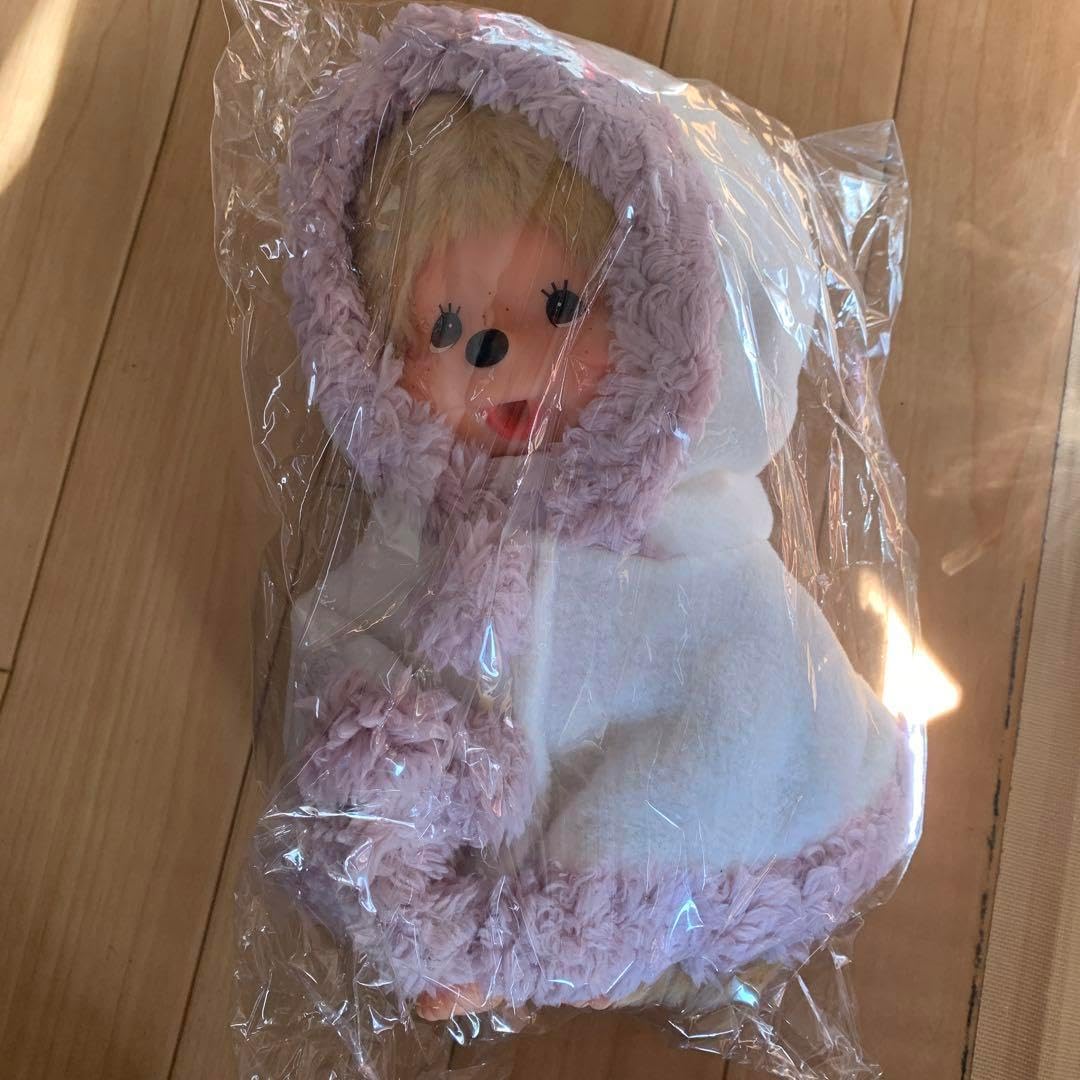 稀少品 SFDS限定 モンチッチ フワモコポンチョピンク セキグチ