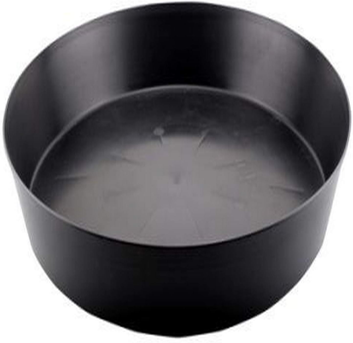 724927 Black Premium Plastic Saucer, 18"
