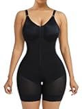 Fajas Colombianas Moldeadoras Postpartum Shapewear for Women Tummy Control Butt Lifter Body Shaper with Zipper Crotch