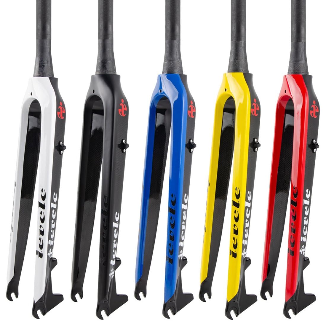 HIMALO Mountainbike-Starrgabel 26 27.5 29 Carbon Fiber MTB-Gabel Scheibenbremse Starrgabel 1-1/2