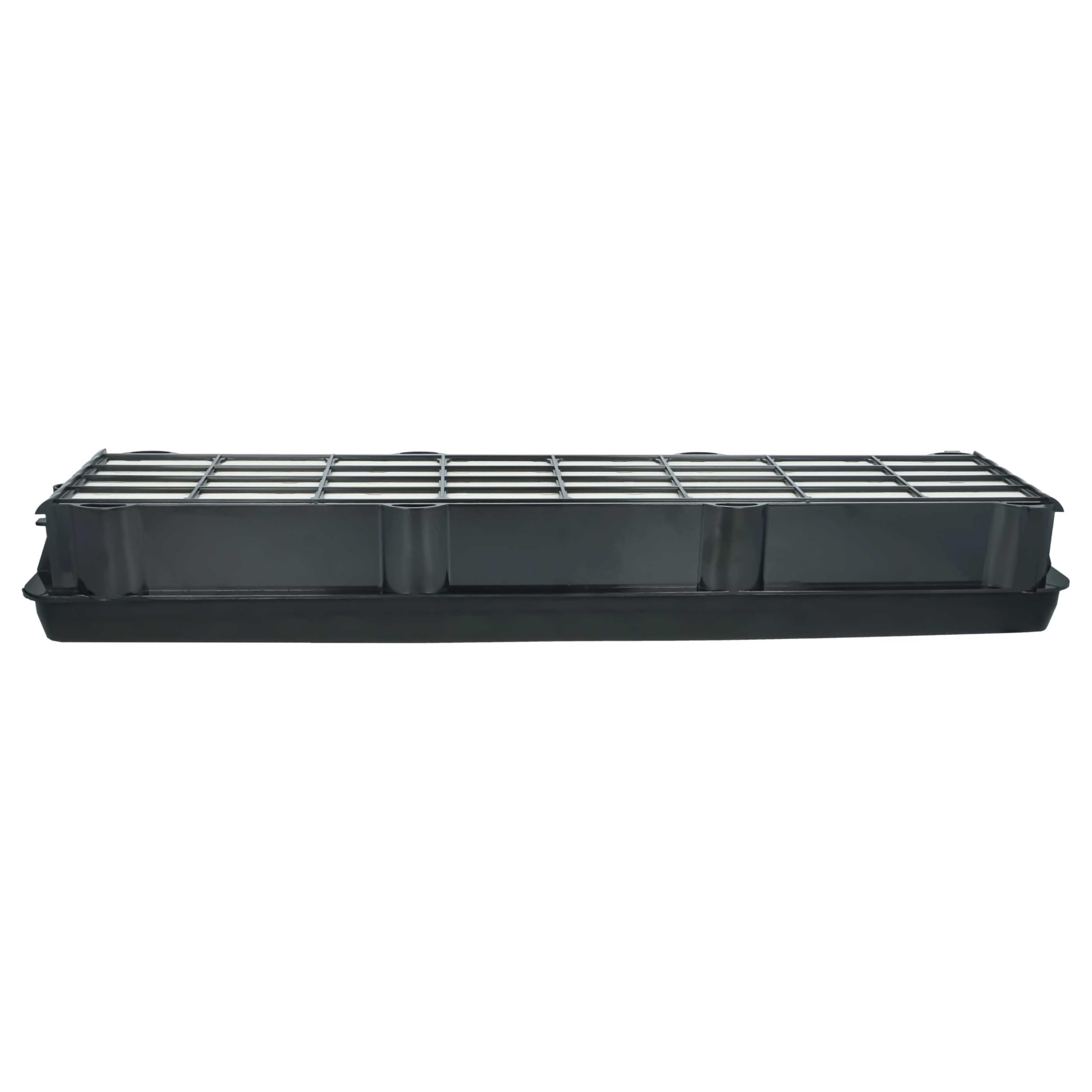 vhbw Filtro compatible con John Deere 6310 6000 SERIES 4045T tractor - 1x filtro de aire 58,6 x 13,2 x 8,5 cm