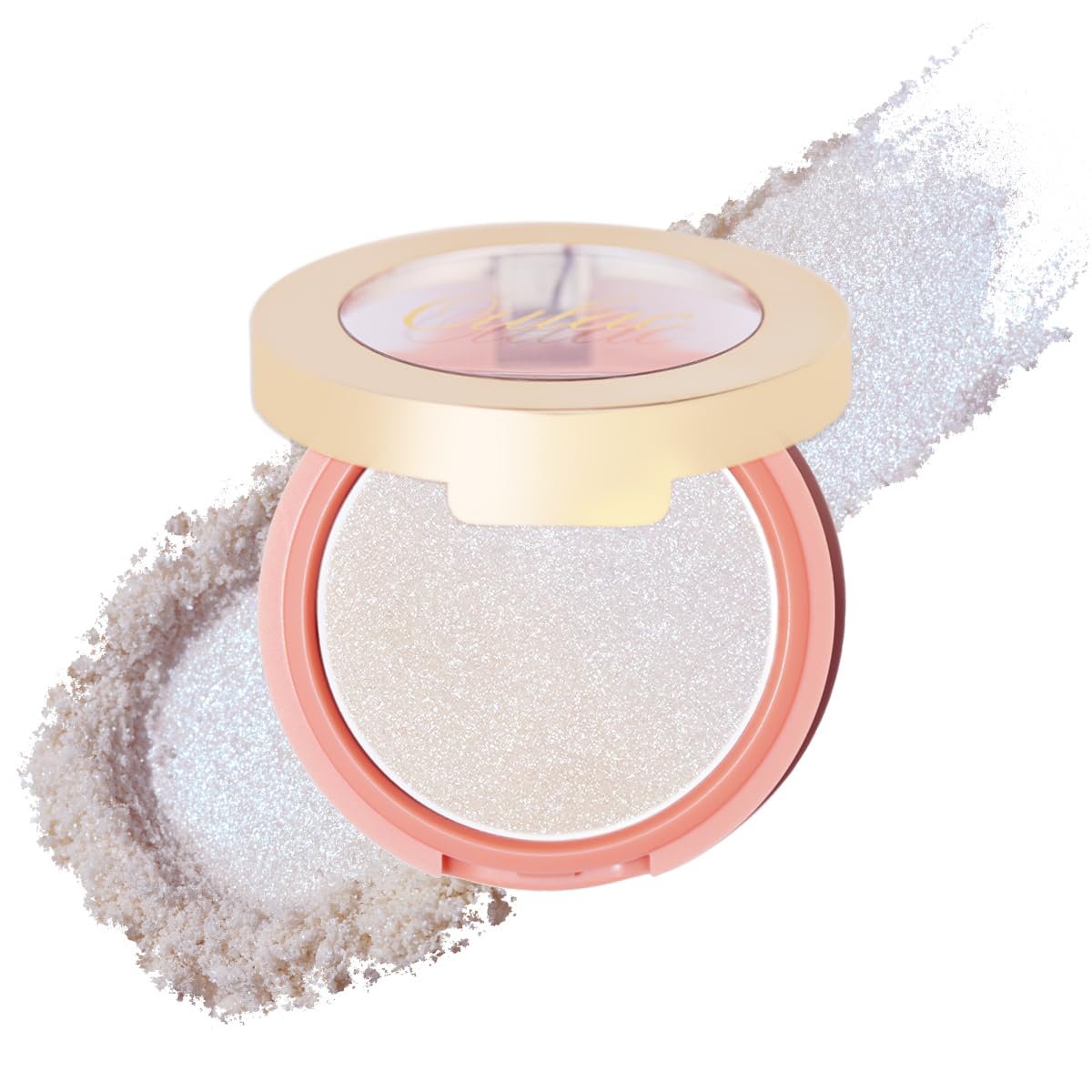Oulac White Luminisers Blusher for Cheeks Make up Hydrating & Moisturizing Face Blush Glowy