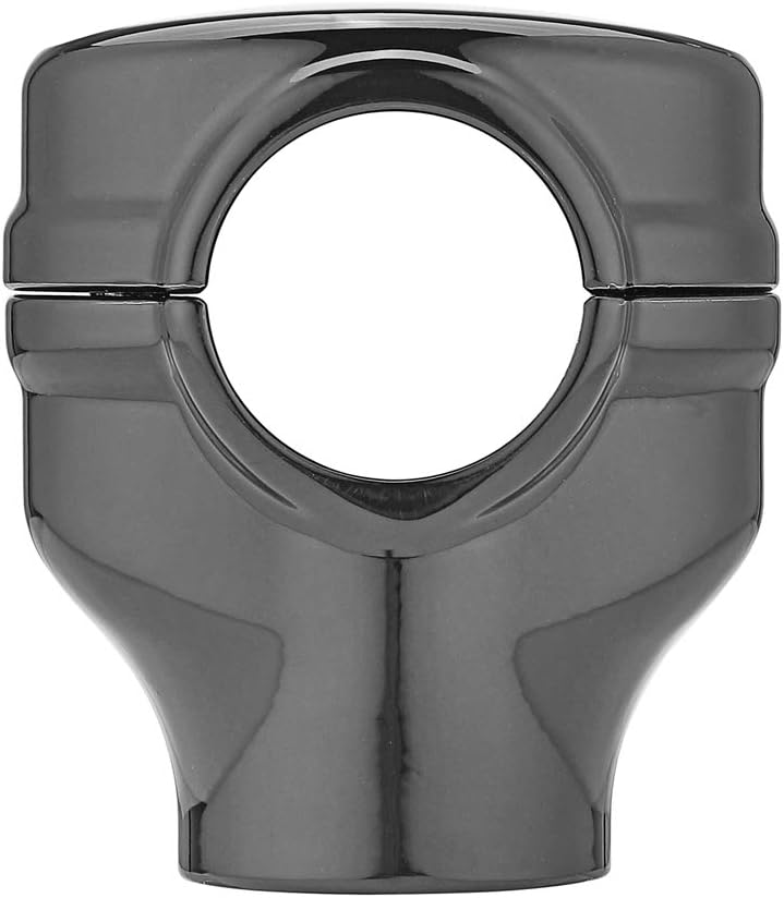 WeiSen Gloss Black 2 Inch Riser 1.25" Handlebar Clamp Compatible with Harley Softail 2018–UP Breakout, Fat Bob, Fat Boy, 14-UP Road Glide, Road King, DYNA STREET BOB