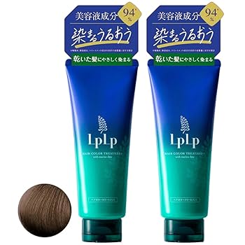LPLP ヘアカラートリートメント　モカブラウン　200g 4本セット Amazon | 【染まるうるおう】 ルプルプ LPLP オリジナル カラー