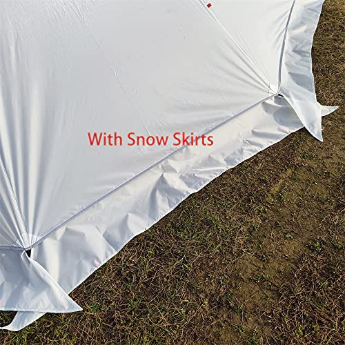 Tipi Hot Tent con Estufa Retardante para 5-8 Personas miniatura 3