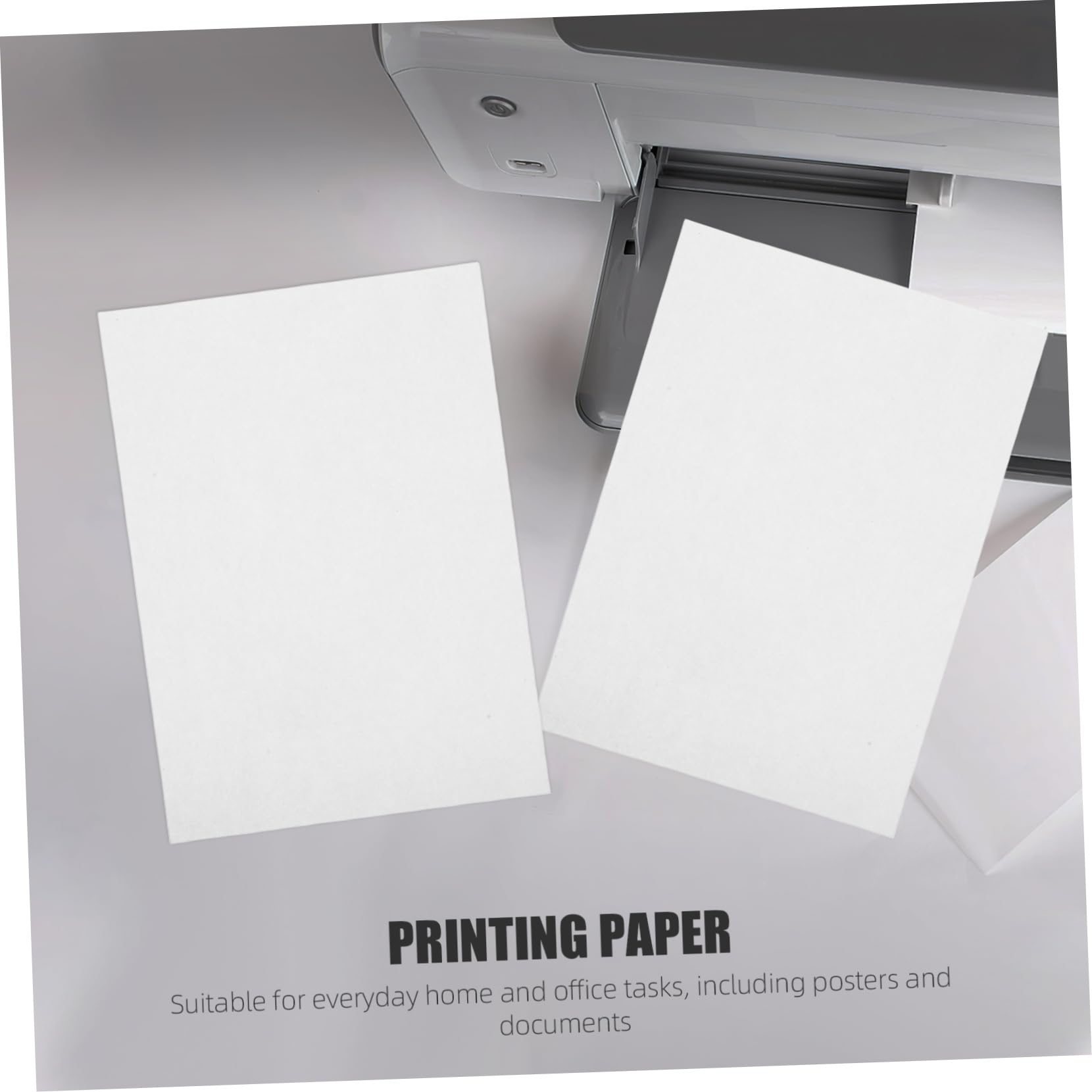 Veemoon Din A5 Druckerpapier Weißes Kopierpapier aus Papier 500 Blatt Vielseitig Nutzbar für Drucker Büro und Zuhause