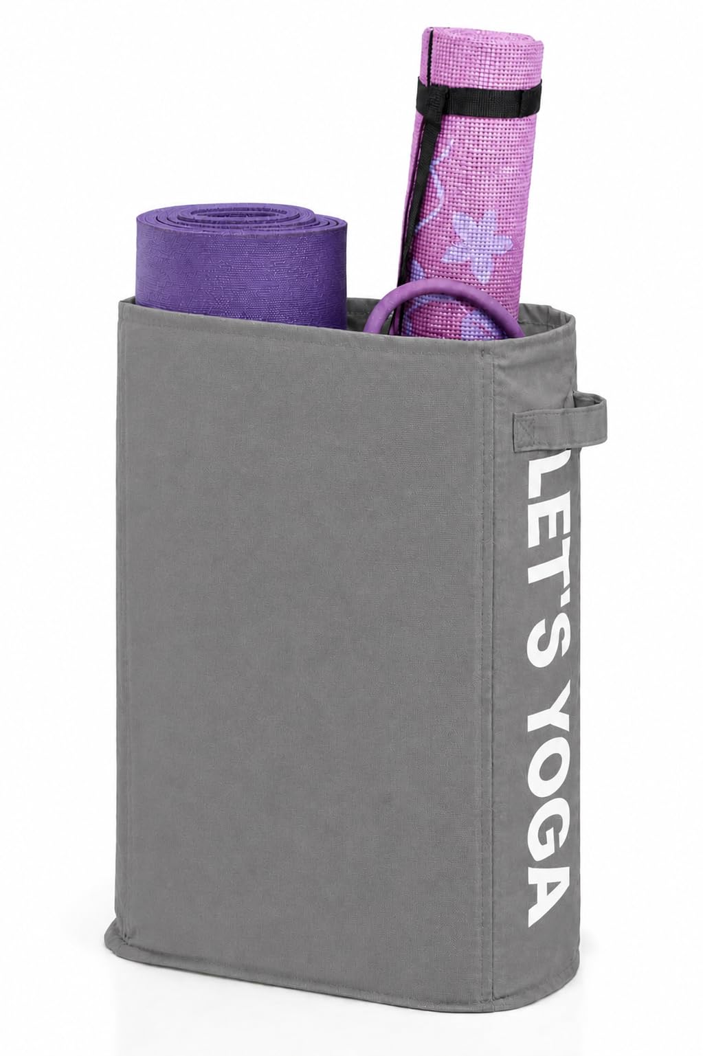 ODMART Yoga Mat Storage Rack – Home Gym Organizer for Yoga Mats, Workout Equipment & Accessories, Multipurpose Storage Holder for Bedroom, Bathroom & Fitness Room (44 x 21 x 52 cm)-image-1