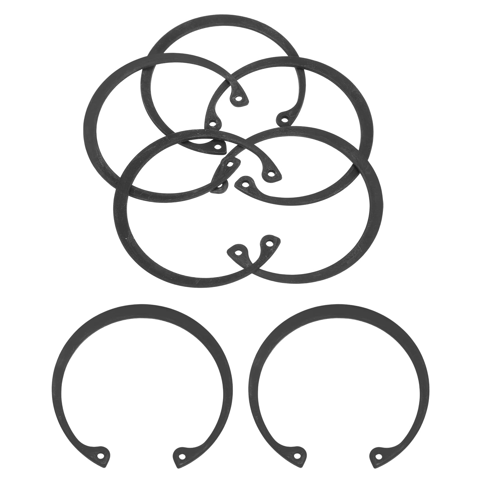 Internal Retaining Rings - 5 Pcs Spring Steel -14