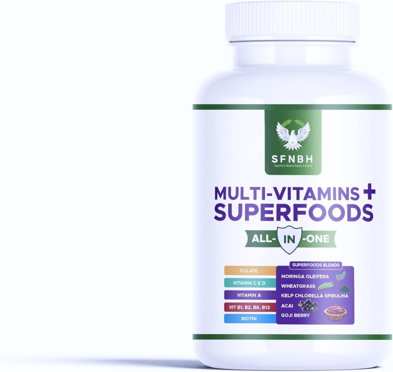 All in One Multi-Vitamins + Superfoods Blend
