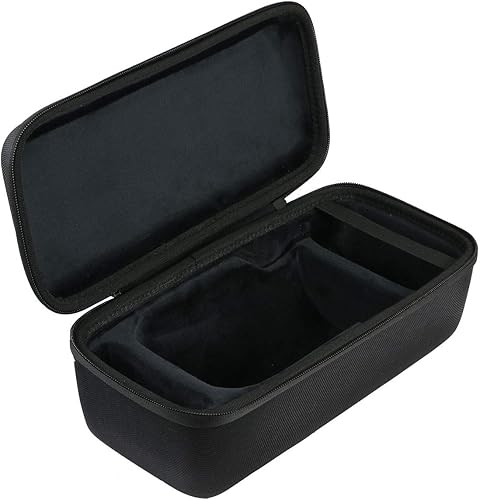 Miniatura 2 de khanka Funda de viaje rígida de repuesto para altavoz inteligente portátil Bose (cuadrado triple negro)