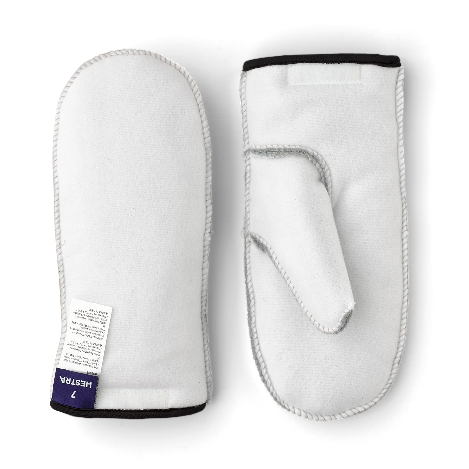 Hestra Women's Patrol Liner Mitt - Offwhite - 6