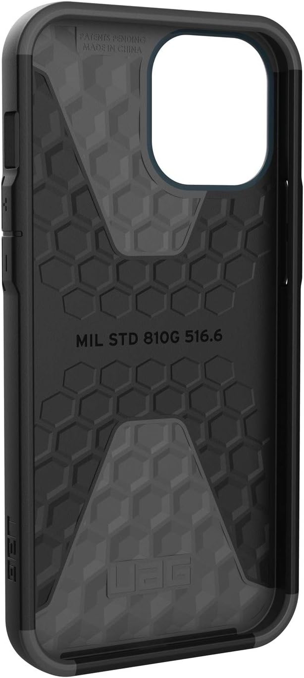 URBAN ARMOR GEAR UAG-IPH20LC-ML Shockproof Case for iPhone 12 Pro Max (6.7) 2020 Compatible with Civilian Marado