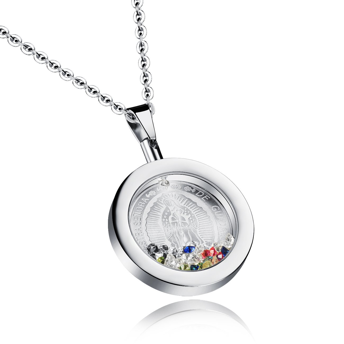 Our Lady of Guadalupe Pendant Necklace