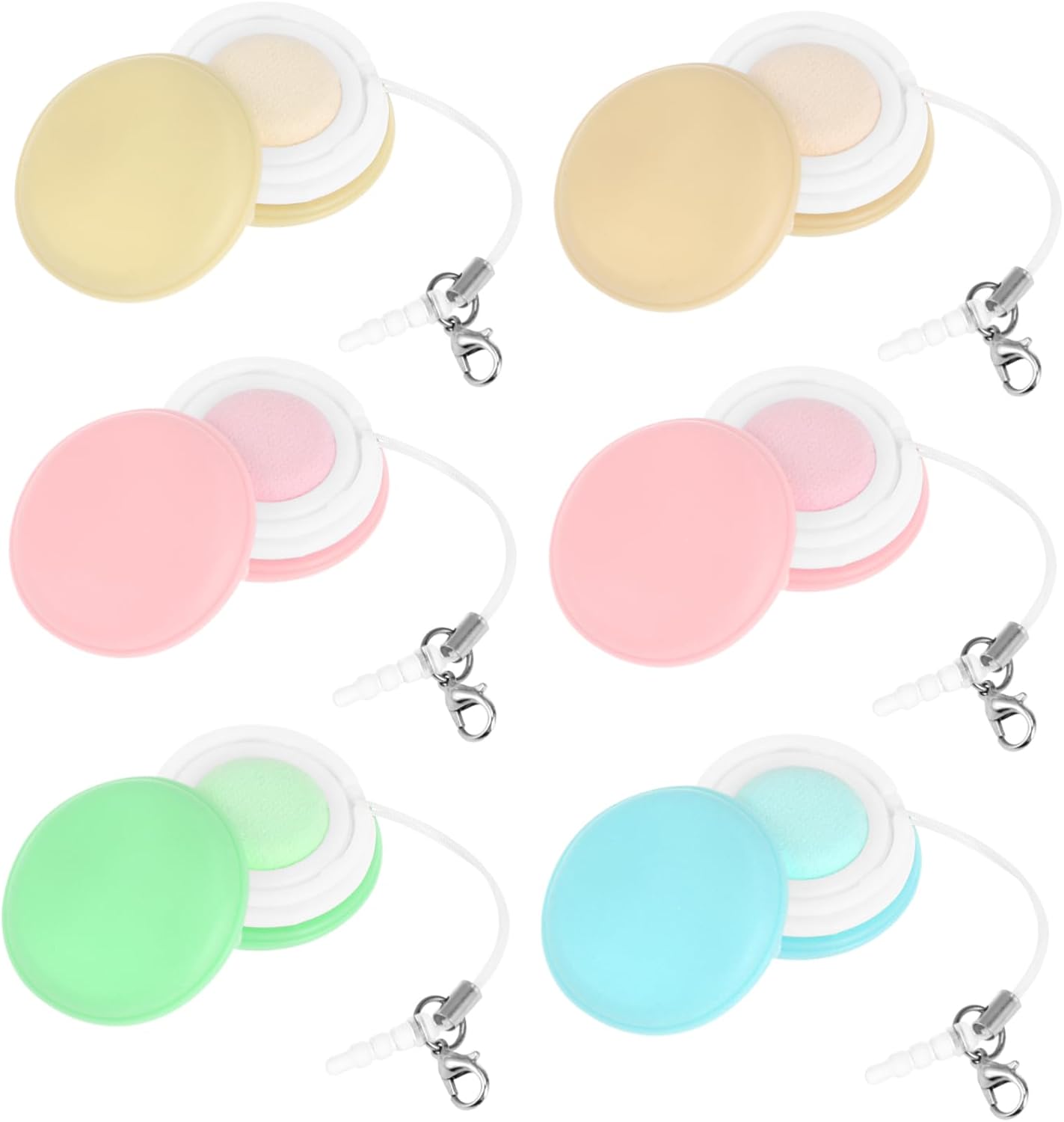 6pcs Phone Screen Wiper Eyeglasses Lens Cleaner Reusable and Comfortable Cleaning Cloth Scratch for Glasses and Screens Random Color