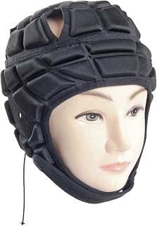 STONEKISS Padded EVA Foam Headguard Helmet for Football, Rugby, Lacrosse - Adjustable Fit, Injury Protection