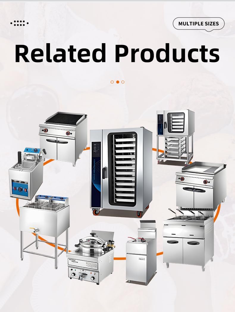 Convection Oven, Automatic Multifunction Baking, Tabletop Digital for Bakery Wheat Corn Pastry Baking