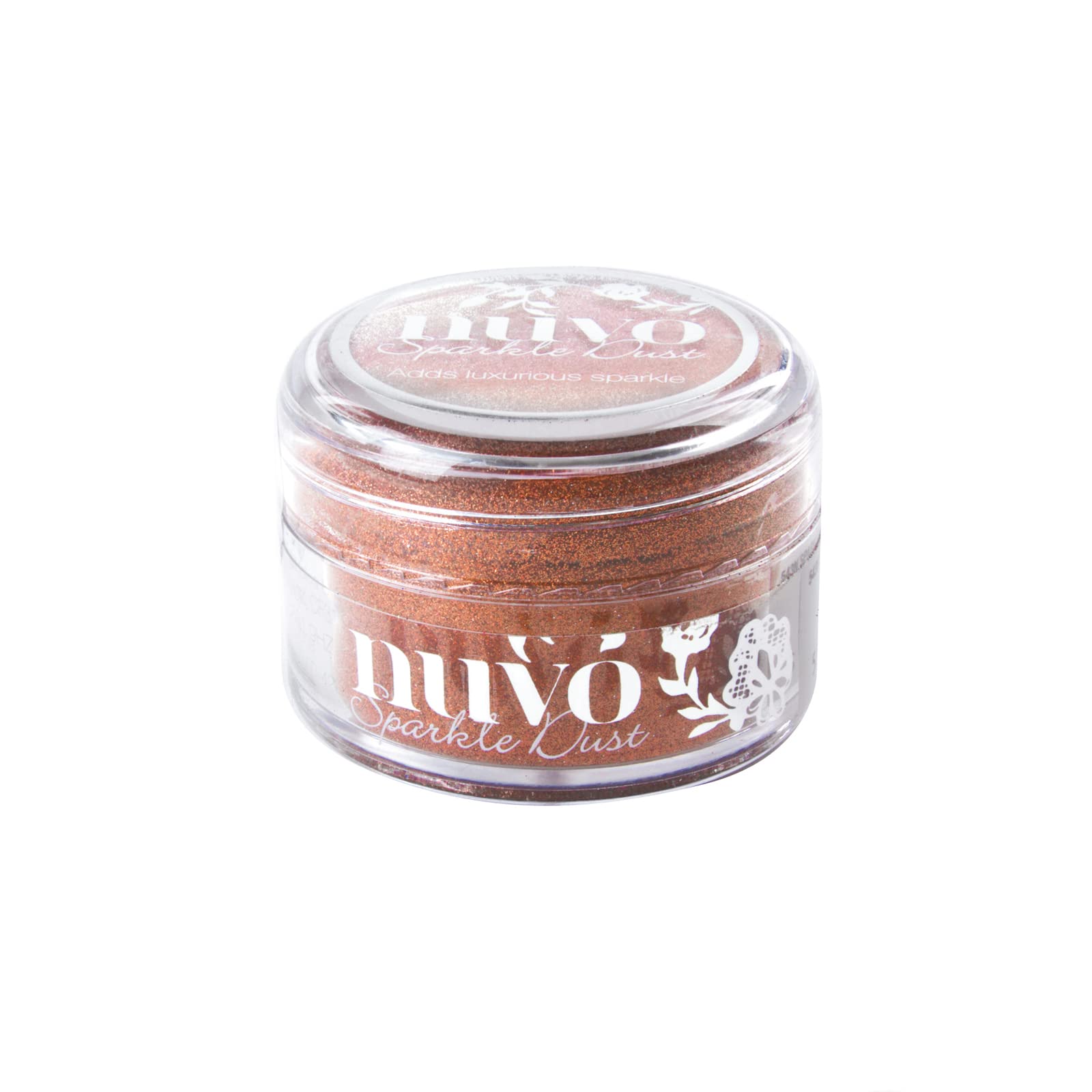Paillettes Nuvo Sparkle Dust Cinnamon Spice pour projets créatifs 543n