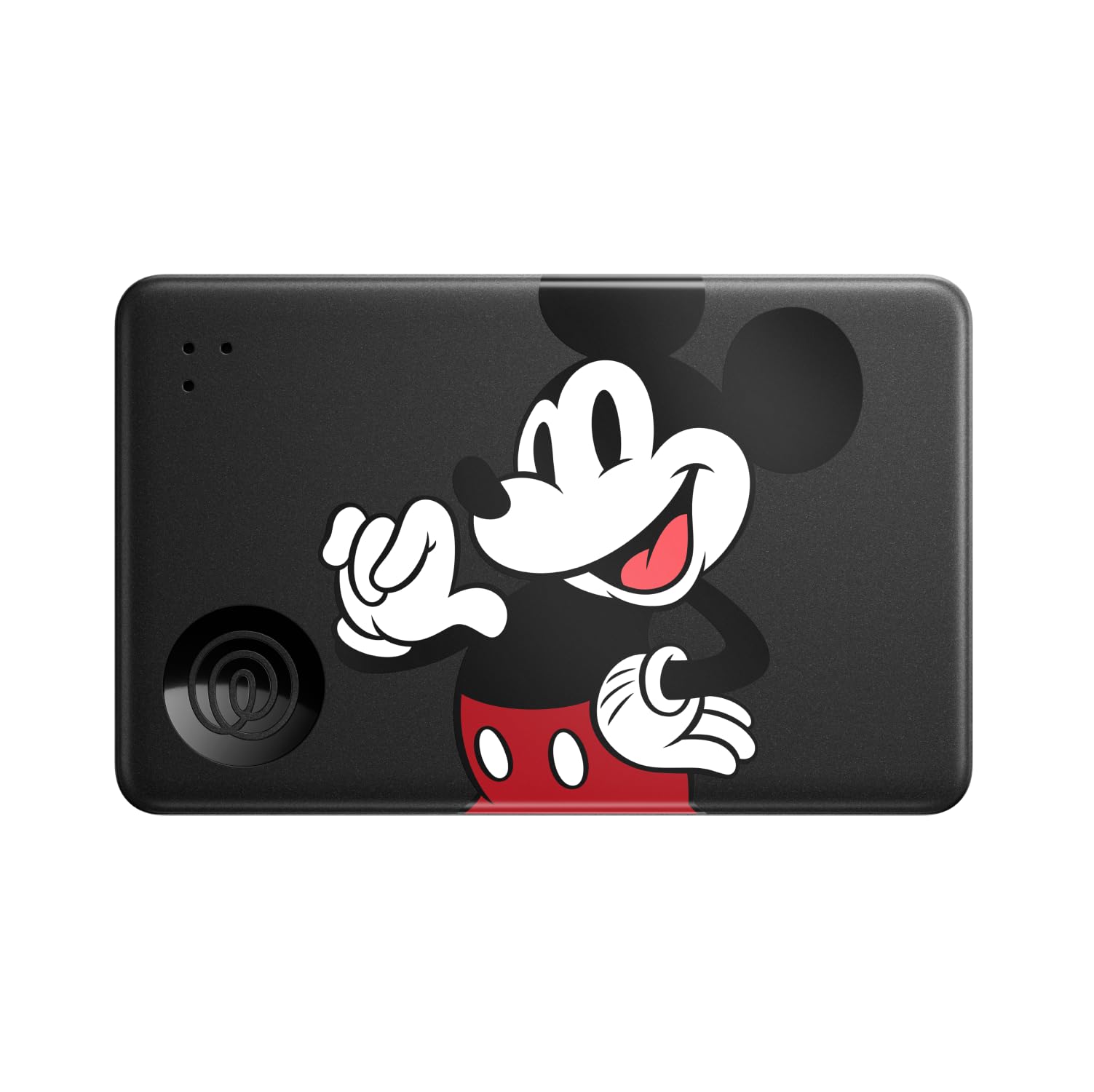 Life360 x Disney Tile - Starter Pack - Localizadores Bluetooth para Llaves, Carteras y Mucho más. Compatible con iOS y Android.Paquete de 2 (Tile Negro/Slim) - Mickey