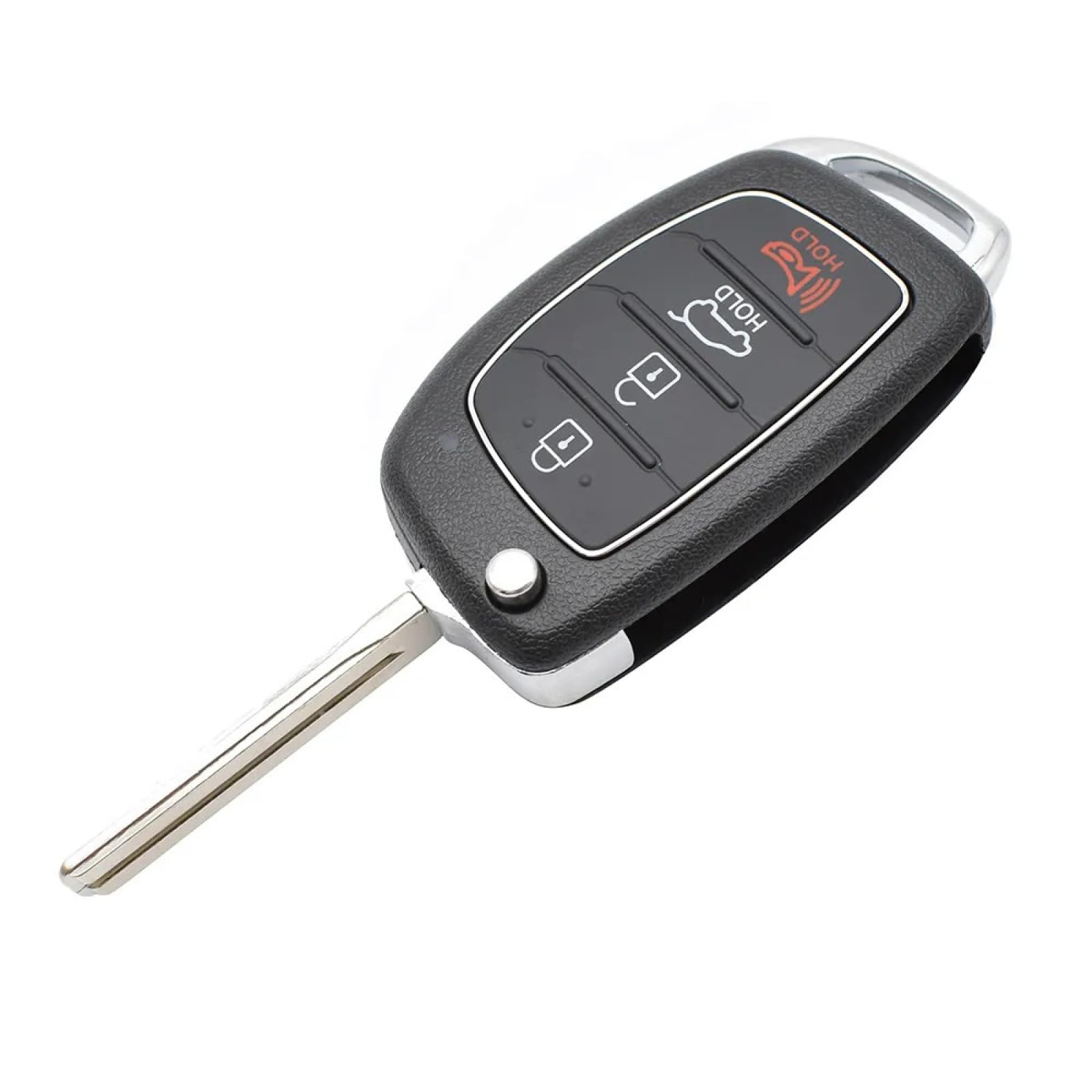 Guscio Telecomando Auto In Gomma XUKEY Con Pulsanti, Per Hyundai Tucson/Santa Fe/ix45/Sonata/i40 (2011-2019)