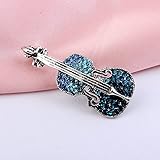 Sexe:Femmes Equirider Broche de Violon Broches de Violon Musical Accessoires
