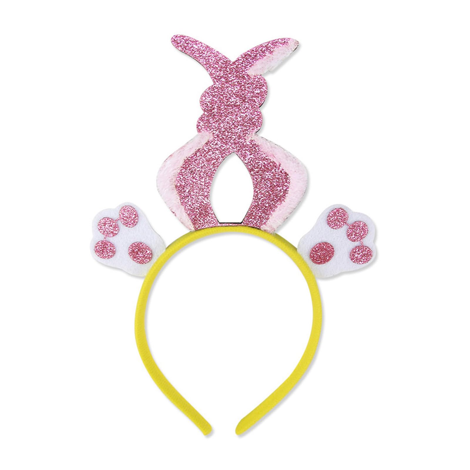Fentency Chicken Rabbits Ears Hairband Photo Props Easters Hair Hoop Headband Party Headpiece Fun Headbands for Music Festival