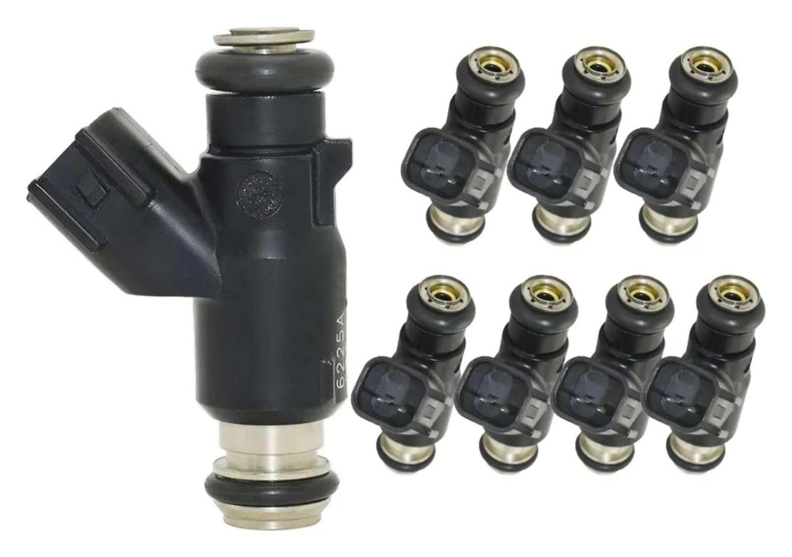 Kkiudvc One Color Car Fuel Injector For Gmc For Savana For Sierra 6.0L Car Fuel Injector Nozzle Fj10735-11B1 Fj10735 217-3411 1/8X 12613411(8Pcs)