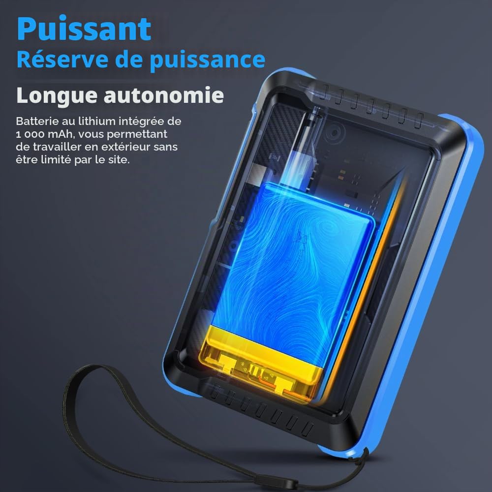 DollaTek DSO152 Mini oscilloscope numérique portable 2,5 MSa/s 200 KHz Bande passante analogique 800 VPP Prend en charge la mise à jour du firmware Sortie PWM