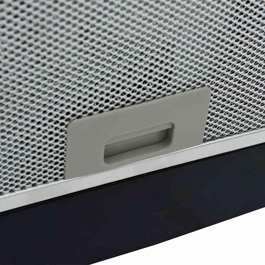 vidaXL Campana extractora de Isla Sensor táctil LCD Vidrio Templado, Extractor de Isla, Campana extractora de Isla, Extractor de Cocina de Isla