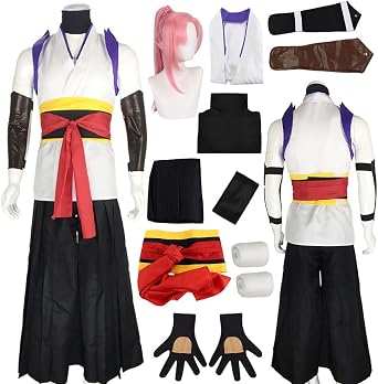 Men Costume Outfit Kimono Uniform Men Halloween