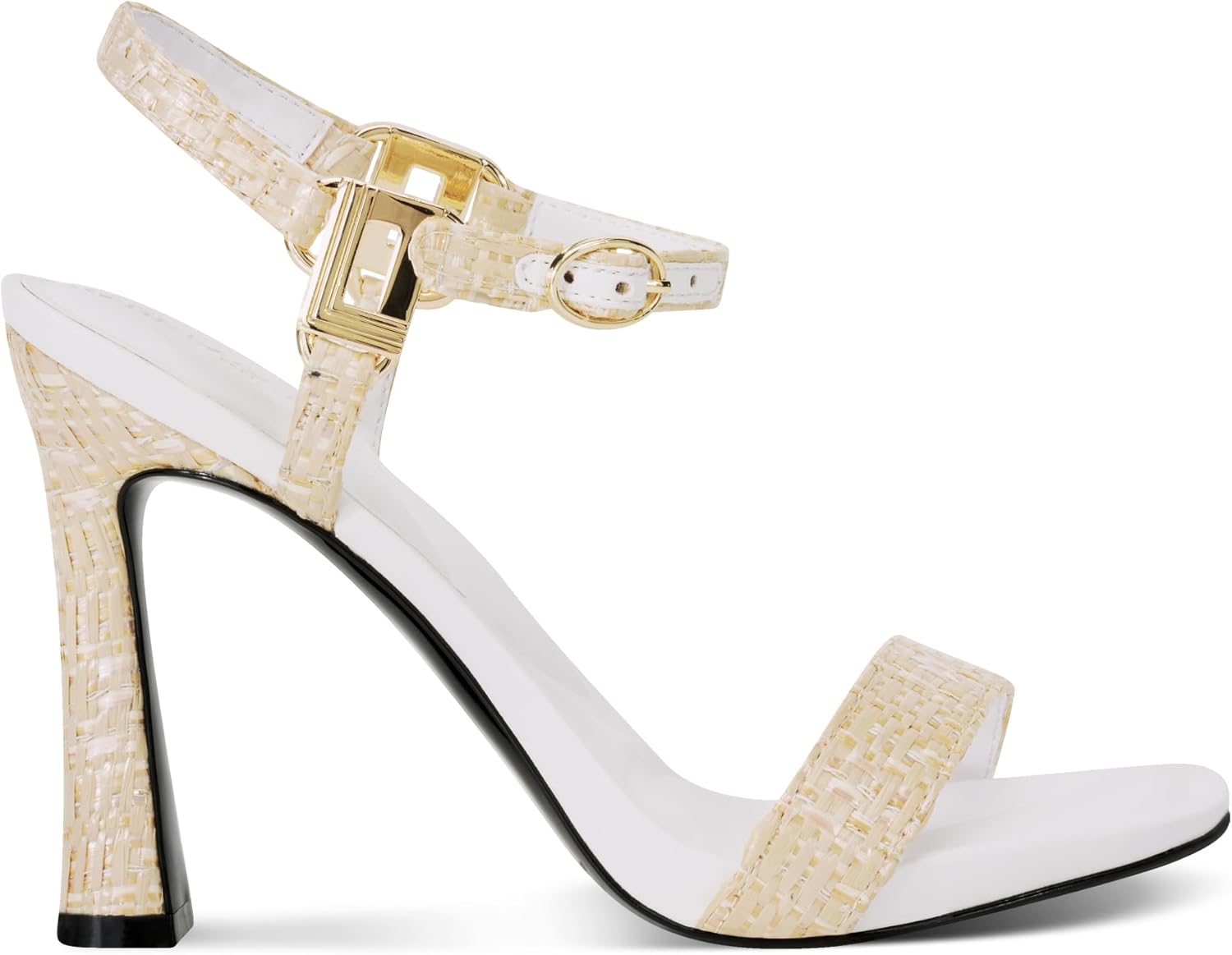 KARL LAGERFELD Women's Cybil Evening Ankle Strap Dress Heels - Image 5