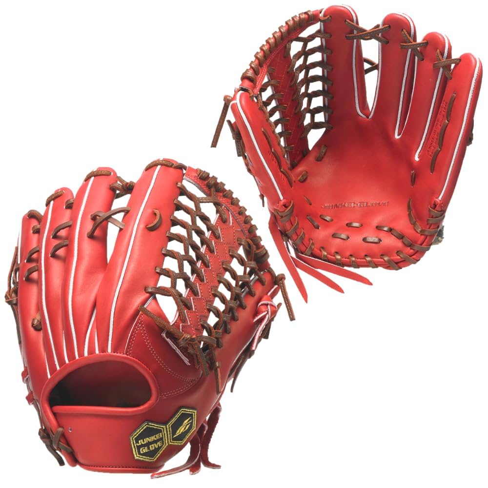 JUNKEI 硬式内野手用グローブ オレンジ Amazon | 野球 ジュンケイグラブ JUNKEI 硬式内野手用グラブ
