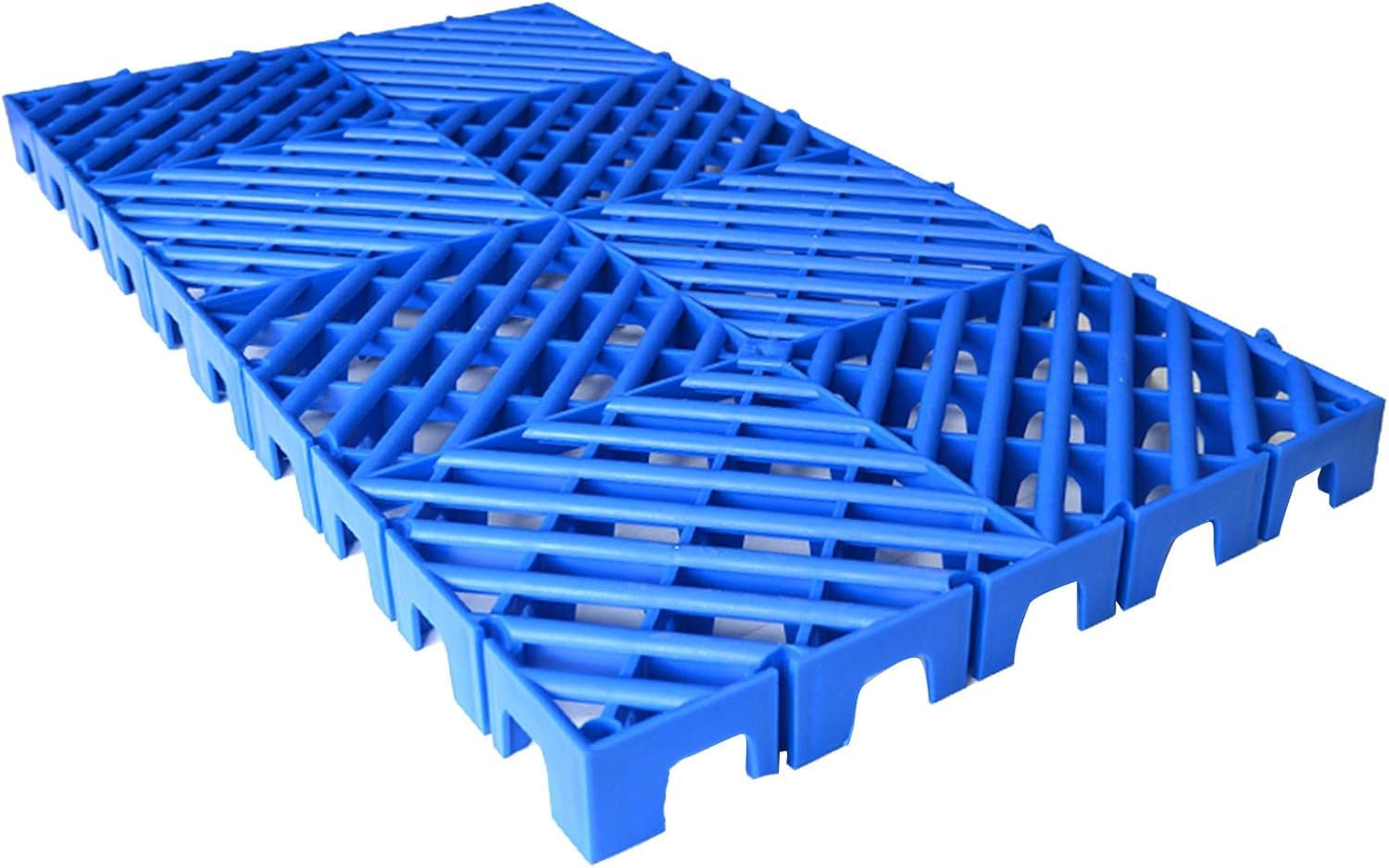 Material nuevo de alta capacidad de carga Rejilla de drenaje for placa de belleza de coche, bandeja de plástico, alfombrilla de almacenamiento de productos, transpirable, resistente a la carga, 5 cm d