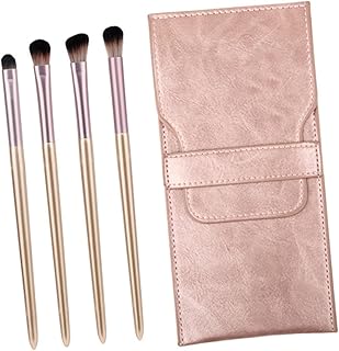 LIFKOME 4pcs Portable Eye Makeup Brush with B...