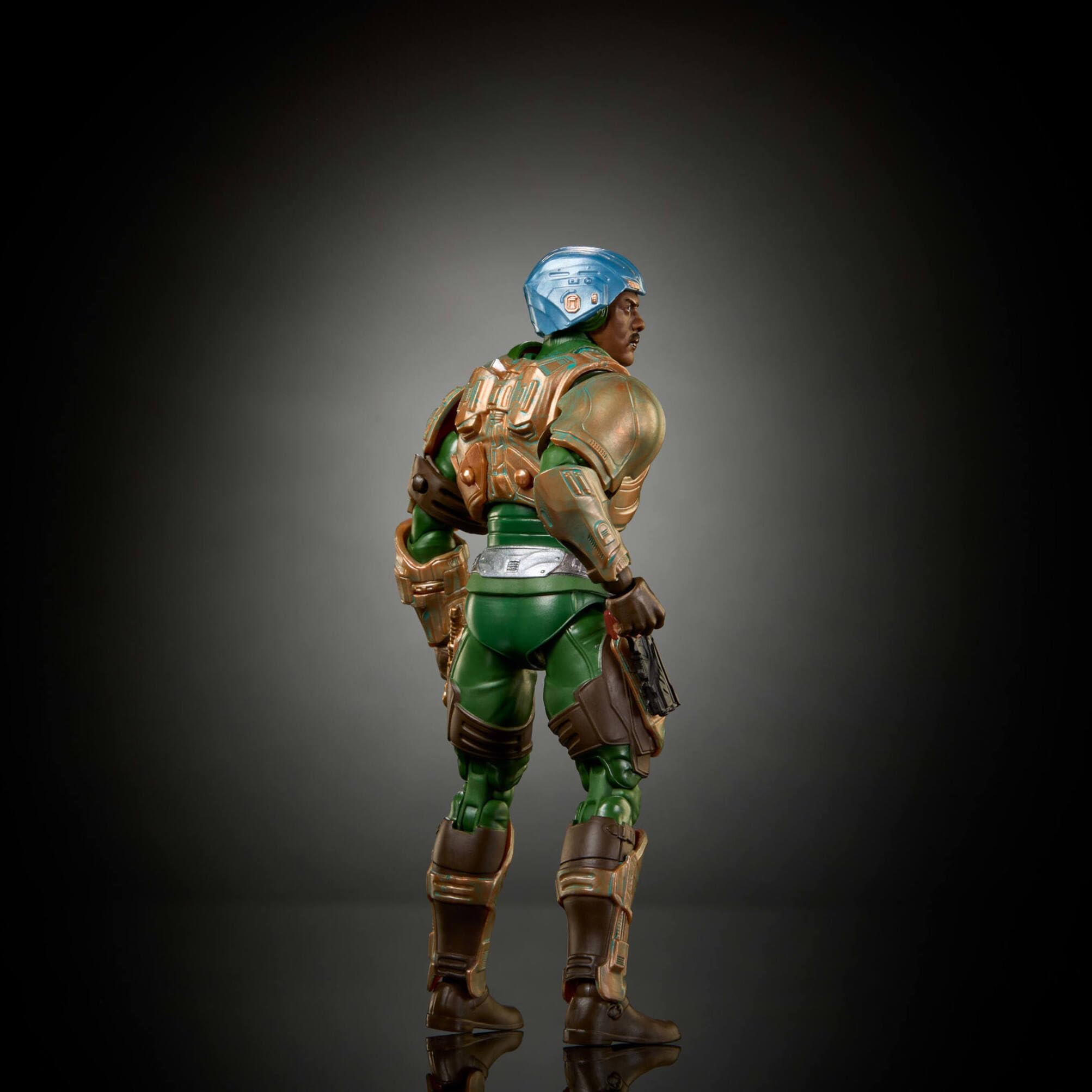 Masters of the Universe Chronicles 2026 Figura de Man-At-Arms | Escala de 16,5 cm, 30 puntos de articulación, fiel a la película, recuerda a Idris Elba, Duncan Guardia Real, JKJ25